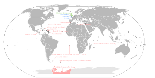 Administrative units of the United Kingdom and its dependent territories British Overseas Territories and Crown Dependencies.svg