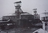 La fosse n° 6 bis - 6 ter des mines de Marles vers 1930.