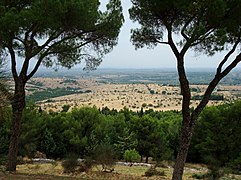 Frühherbstliche Landschaft um das Castel del Monte