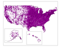 US Central Office locations