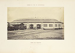 La Rotonde vers 1862.