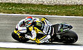 Colin Edwards, riding the Monster Yamaha Tech 3 at the 2009 Dutch TT in Assen.