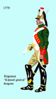 régiment Colonel-Général dragons de 1779 à 1786.