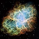 Die Krapnewel is 'n uitdyende gaswolk vanweë die 1054 supernova.