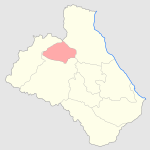 Аварский округ на карте