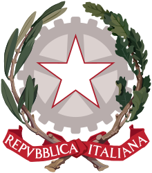 The Emblem of Italy, with at the center the Stella d'Italia Emblem of Italy.svg