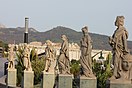 Estatuas en la plaza de la Constitución