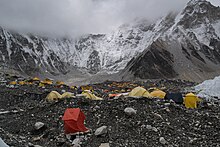 Everest Base Camp Everest Base Camp on a Stormy Day.jpg