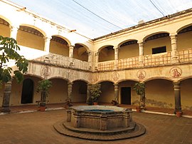 Tochimilco – Kreuzgang (claustro) des Ex-Konvents