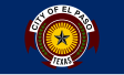 El Paso, Texas zászlaja