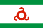 印古什共和國國旗 （1999年7月11日啟用）