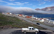 Mgła nad Arctic Bay