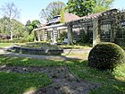 Pergola im Garten der Villa Harteneck