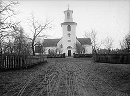 Höreda kyrka, 1894.