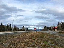 Autostrada dell'Alaska a Haines Junction