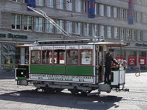 Historische elektrische tram