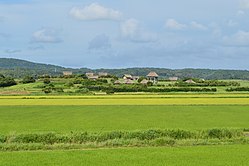 原之辻遗迹中心域 遠景