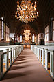 Hellig Kors Kirke. Interior, portrait format