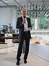Helmuth Trischler in der Sonderausstellung „Willkommen im Anthropozän. Unsere Verantwortung für die Zukunft der Erde“ im Deutschen Museum