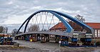 Neubau der Brücke am Nordufer