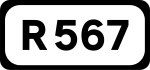 R567 road shield}}