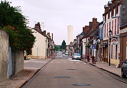 Skyline of La Bussière