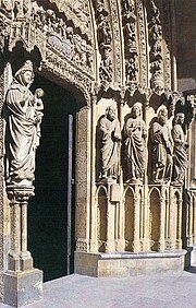 Portada de la Catedral de León.