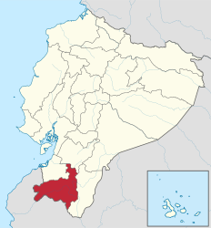 Provincia di Loja – Mappa