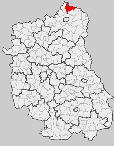 Poziția localității Comuna Janów Podlaski
