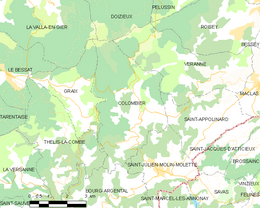 Colombier - Localizazion
