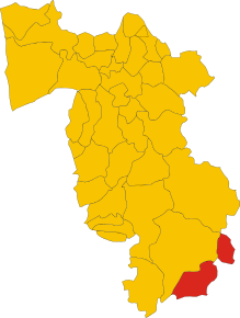 Localizarea Castelnuovo di Val di Cecina în Provincia Pisa