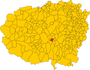 Poziția localității Margarita