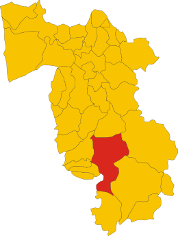 Montecatini Val di Cecina - Localizazion