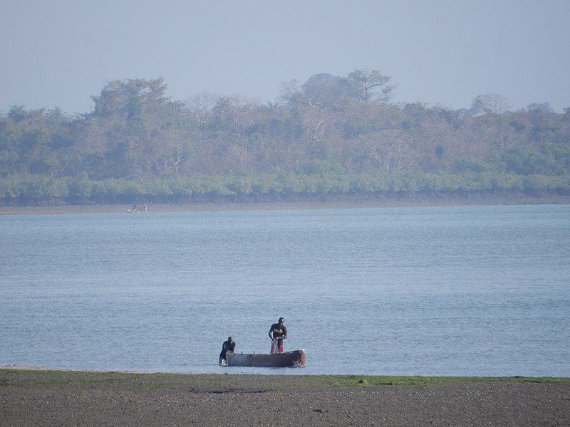 Fitxategi:Maré baixa, Bolama, Guiné-Bissau – 2018-03-04 – DSCN1464.jpg