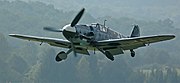 HA 1112-M1LにDB605を搭載するなどしてBf-109G-6を再現した改造機（D-FMBB）