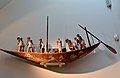 Modellino di barca dall'Egitto
