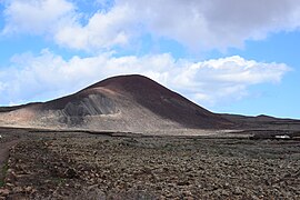 Montaña Colorada von Südwesten