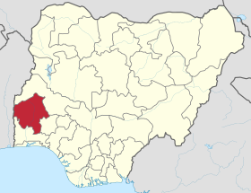 Localisation de Oyo