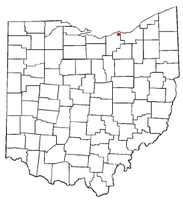 Location of Avon, Ohio