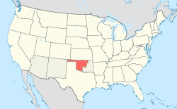 Location of Oklahoma Territory