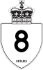 Highway 8 shield