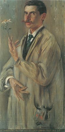 Otto Eckmann, pentrita de Lovis Corinth.