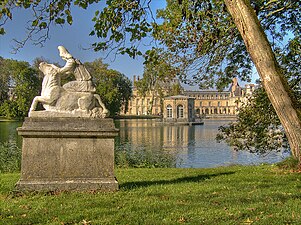 The Carp Pond facing the chateau