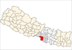 Parsa district location.png