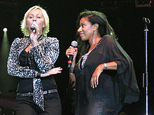 Pepsi and Shirlie at the Liverpool Echo Arena 25 June 2011.jpg