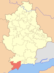 Distretto di Manhuš – Mappa