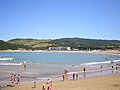 Plage de Plentzia (au premier plan), Gorliz (au-dessus à droite) et Astondo (au-dessus à gauche)