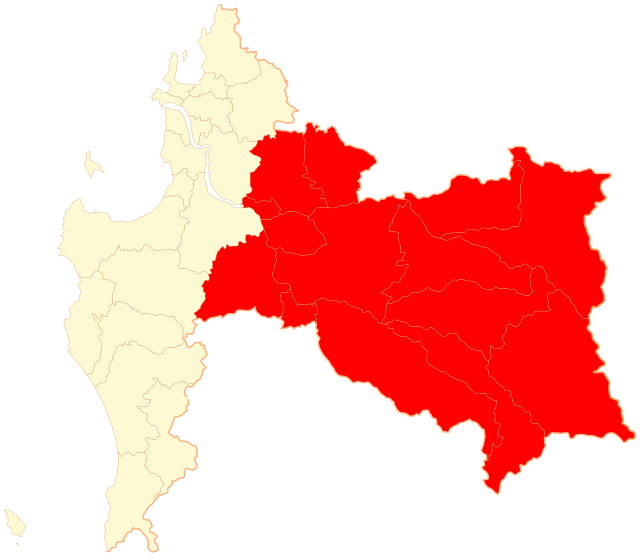Poziția localității Provincia Biobío