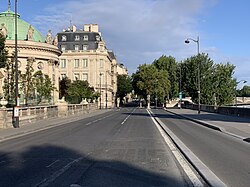 Der Quai beim Hôtel de Salm