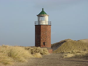 Leuchtturm Rotes Kliff auf Sylt